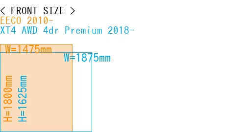 #EECO 2010- + XT4 AWD 4dr Premium 2018-